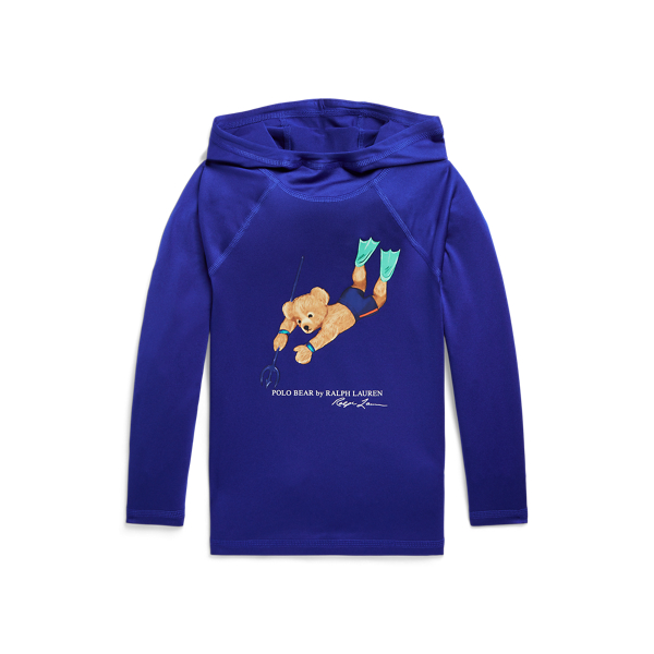 Polo Bear Hooded Rash Guard