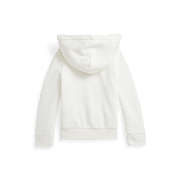 Fleece-Kapuzenpullover mit Polo Bear Girls 1.5-6.5 Years in Deckbeizen-Wei&szlig; 2