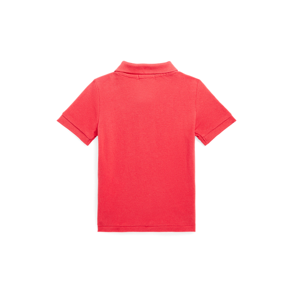 Starboard Red/Sapphire Star Big Pony Cotton Mesh Polo Shirt Baby Boy 2