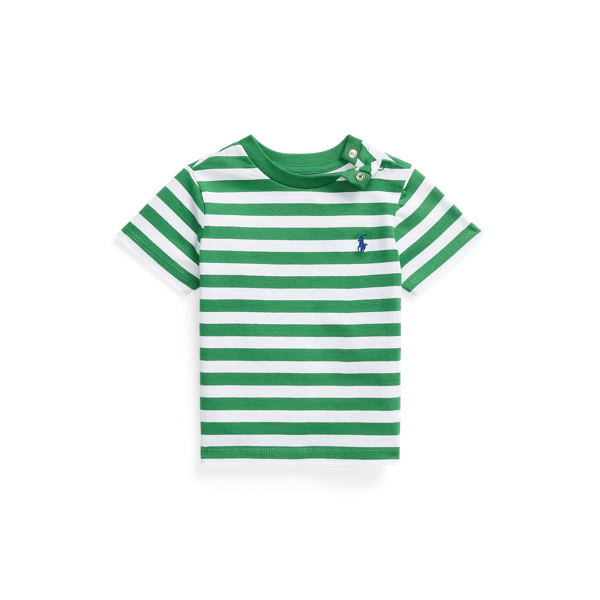 Gestreiftes T-Shirt aus Baumwolle Baby Boy in 1