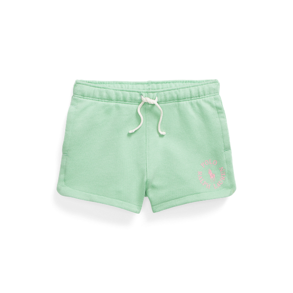 Short Big Pony in spugna con logo