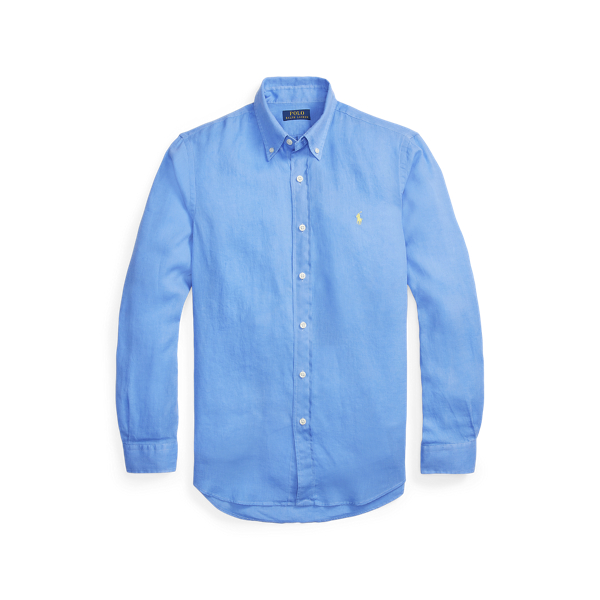 Custom Fit Linen Shirt for Men Ralph Lauren UK