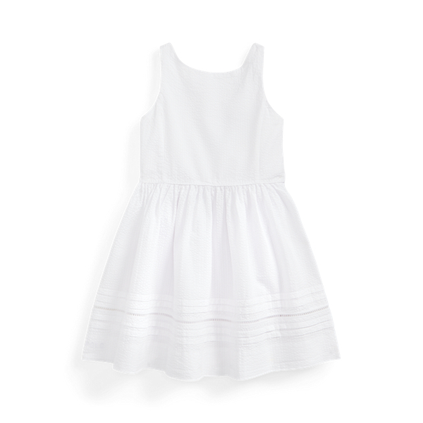 Cotton Seersucker Dress