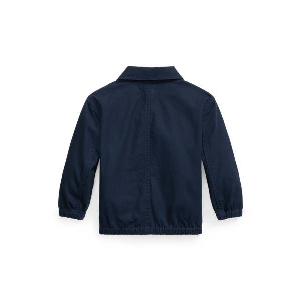 Aviator Navy The Bayport Cotton Poplin Jacket Baby Boy 2
