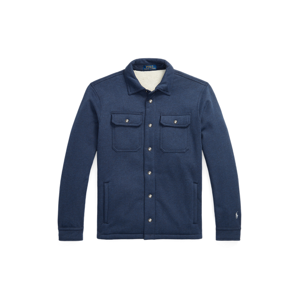 Surchemise molleton &agrave; poils longs Polo Ralph Lauren en 1