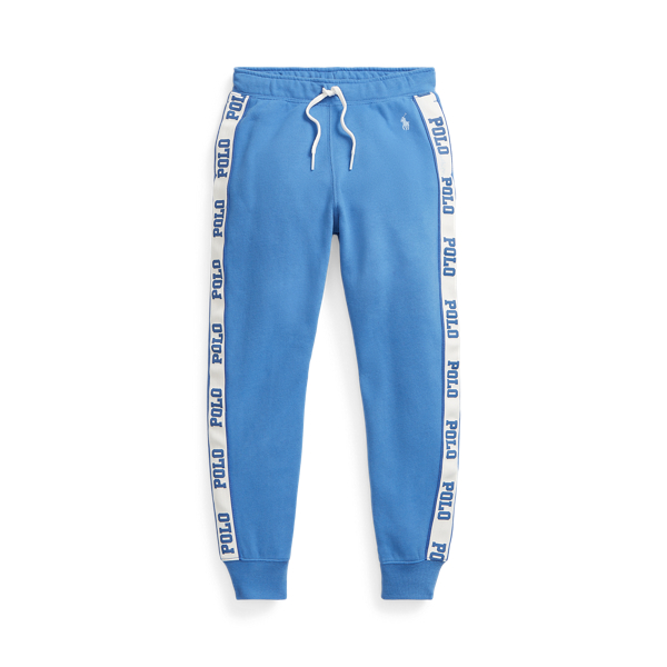 Fleece joggingbroek met logo