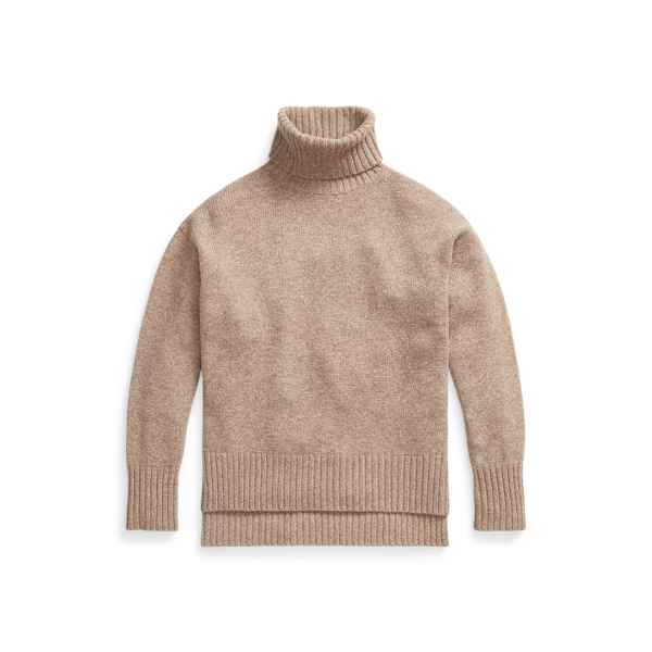 Wool-Cashmere roll neck jumper