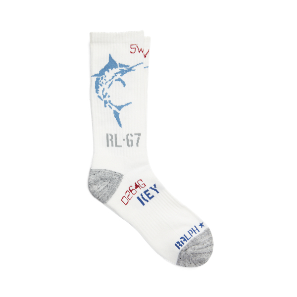 Cream Polo Bear Mismatched Crew Socks Polo Ralph Lauren 2