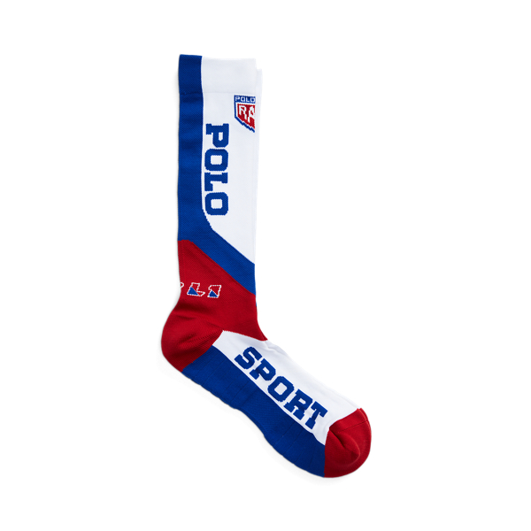 White Polo Sport Mismatched Crew Socks Polo Ralph Lauren 2