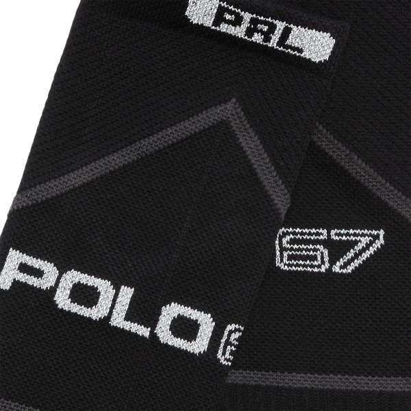 Black Performance Crew Sock 3-Pack Polo Ralph Lauren 3