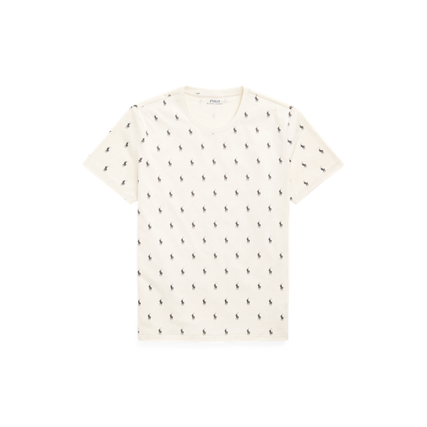 Nachthemd aus Baumwolljersey mit Pony Polo Ralph Lauren in 1