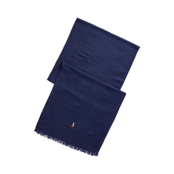Washed Linen-Blend Scarf Polo Ralph Lauren 1