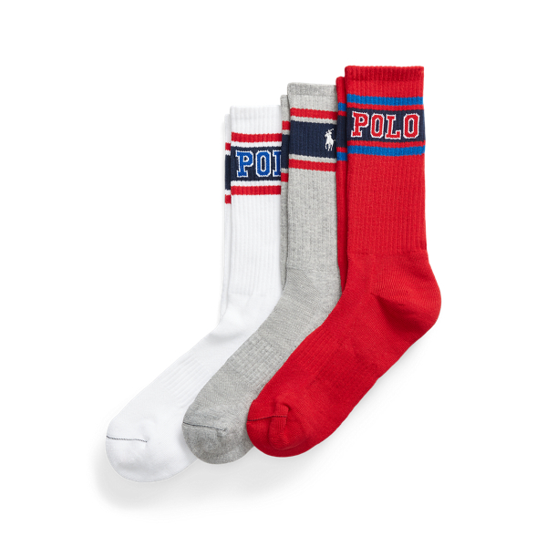 Logo Crew Sock 3-Pack Polo Ralph Lauren 1