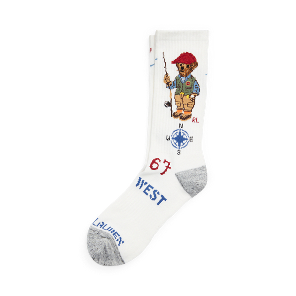 Polo Bear Mismatched Crew Socks for Men Ralph Lauren UK