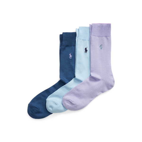 Cotton-Blend Trouser Sock 3-Pack Polo Ralph Lauren 1