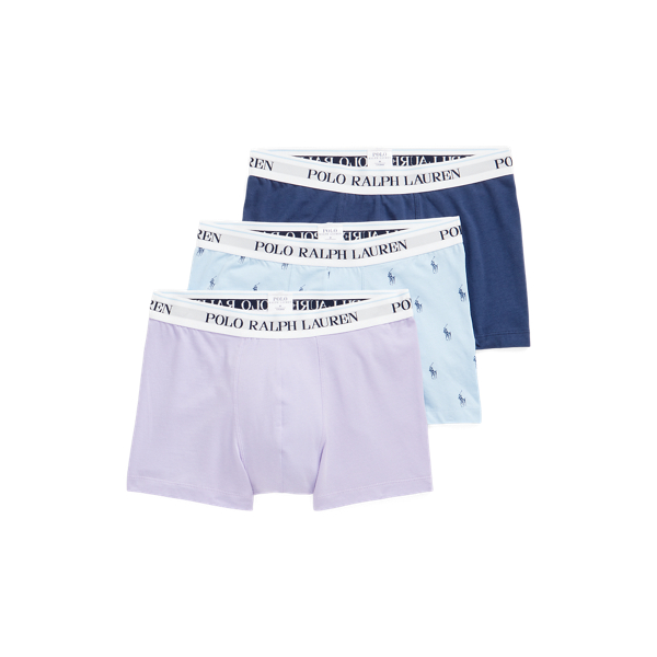 3&nbsp;boxers classiques coton&nbsp;stretch Polo Ralph Lauren en 1