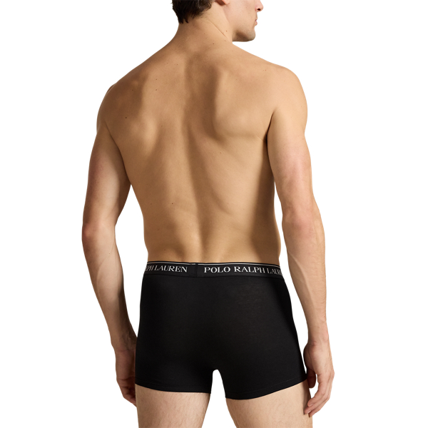 Black Classic Stretch Cotton Trunk 5-Pack Polo Ralph Lauren 4