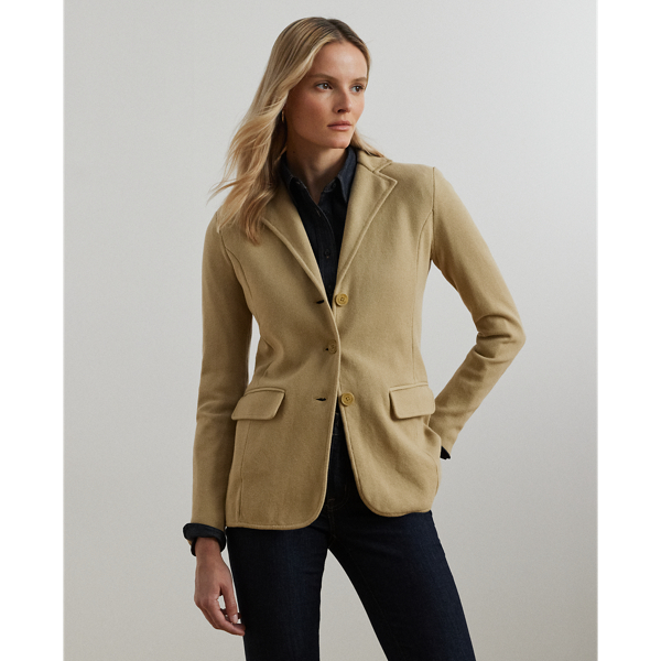 Women s Tan Blazers Waistcoats Ralph Lauren IE