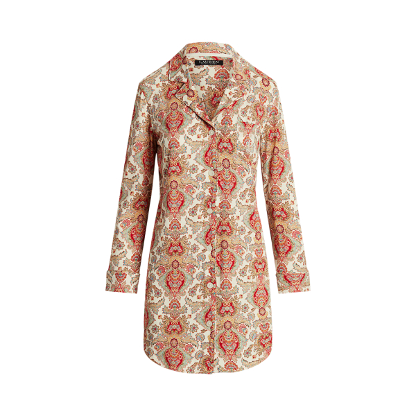 Paisley Jersey Sleep Shirt Lauren 1