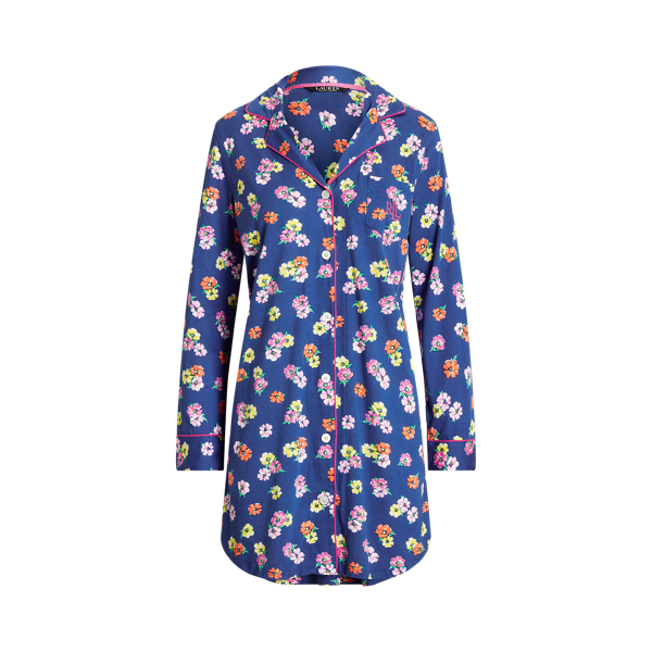 Floral Jersey Sleep Shirt Lauren 1