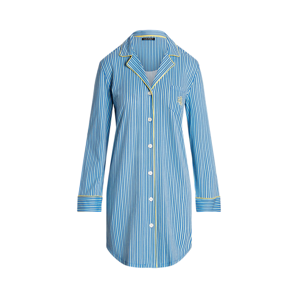 Gestreept jersey slaapshirt Lauren in 1