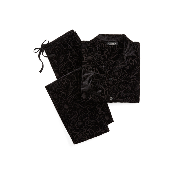 Conjunto de dormir de veludo Lauren em 1