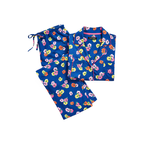Floral Jersey Sleep Set Lauren 1