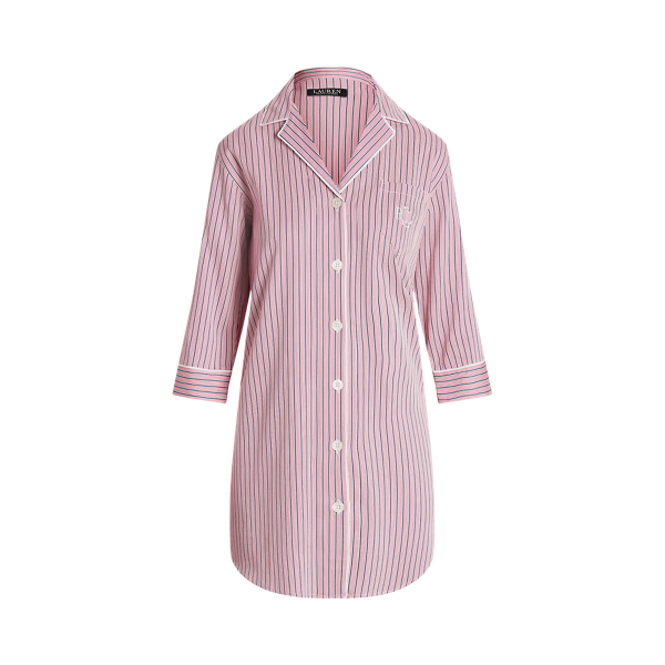 Camis&oacute;n de sat&eacute;n con rayas Lauren en 1