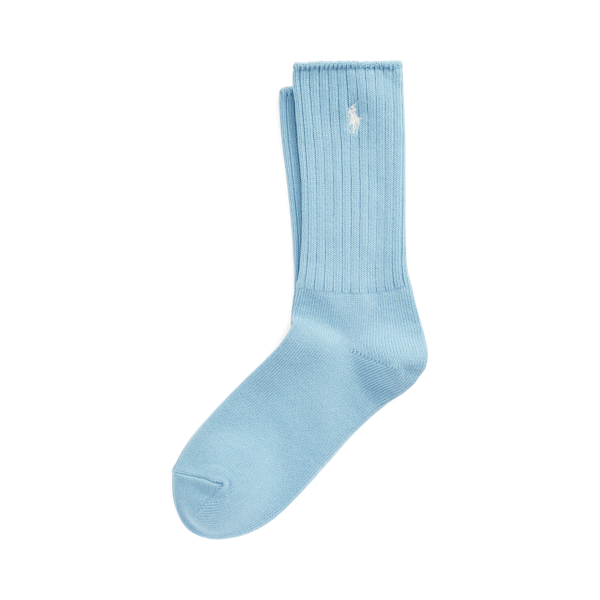 Soft Blue Crew Socks Polo Ralph Lauren 1