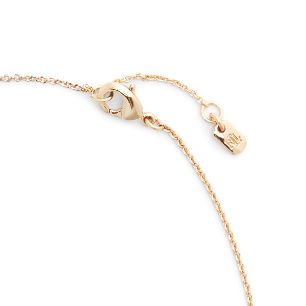 Pav&eacute;-Collier mit Kunstperlen Lauren in Gold/Wei&szlig; 2