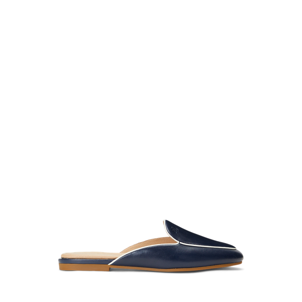 Aliana II Burnished Leather Mule Lauren 1