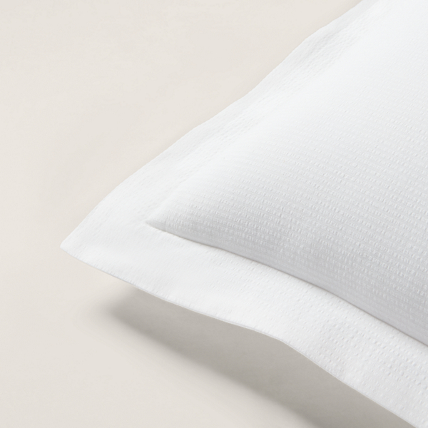 Ralph Lauren Home シアサッカー ストライプ シャム ホワイト 3