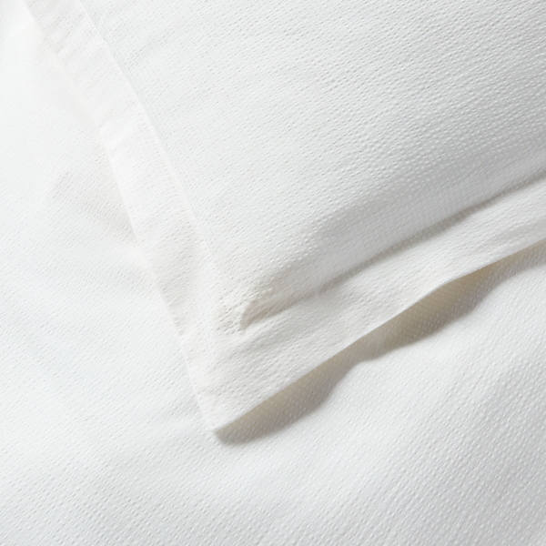 Ralph Lauren Home シアサッカー ストライプ デュベ カバー ホワイト 2