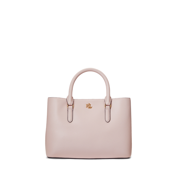 Leather Small Marcy Satchel for Women Ralph Lauren QA