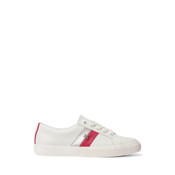 Baskets Janson&nbsp;II en cuir refendu Lauren en 1
