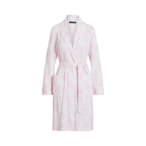 Interlock-Bademantel mit Schalkragen Lauren in 1