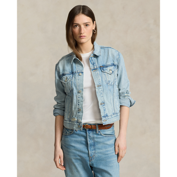 Women s Denim Coats Outerwear Ralph Lauren