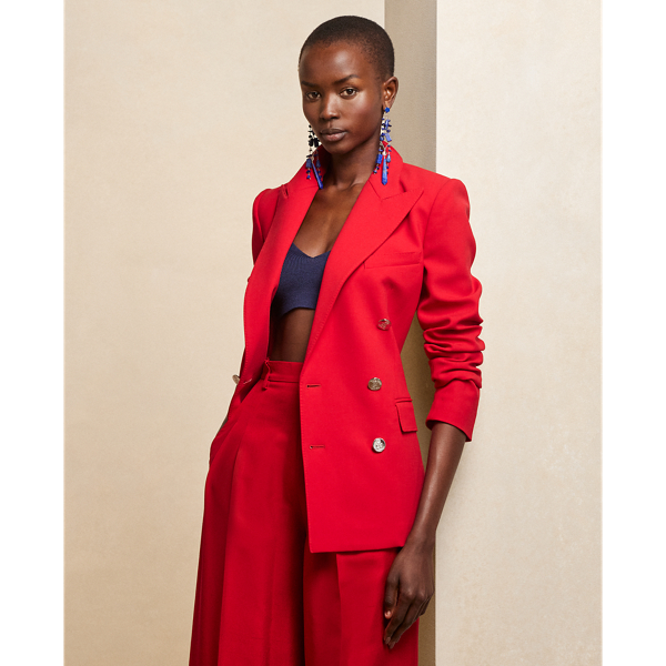 Rouge Camden Wool-Blend Jacket Ralph Lauren Collection 1
