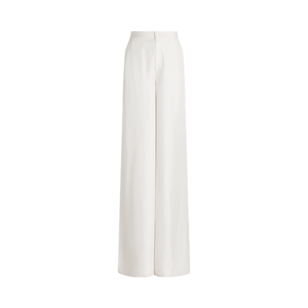 Seidenhose Elaine mit weitem Bein