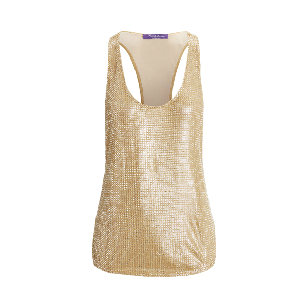 Verzierte T&uuml;llbluse Presling Ralph Lauren Collection in 1