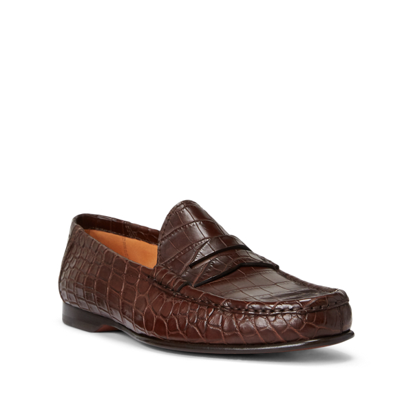 Chalmers Crocodile Penny Loafer