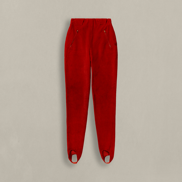 c. 1980 Corduroy Stirrup Pant - Size 8