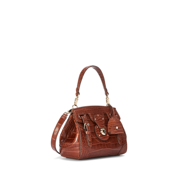 Honey Soft Ricky 18 Alligator Bag Ralph Lauren Collection 3