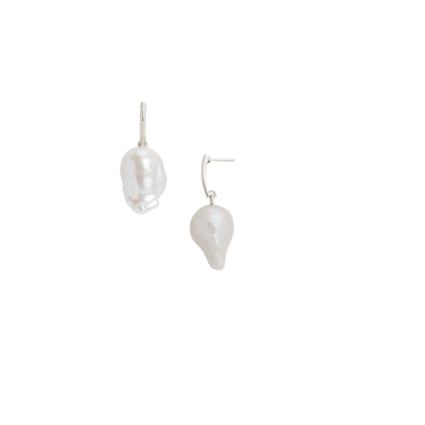 H&auml;ngeohrringe aus Sterlingsilber Ralph Lauren Collection in Elfenbein 2