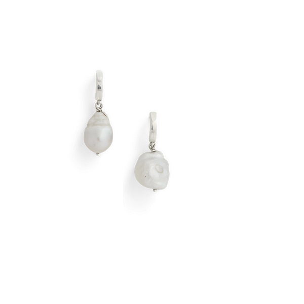 Teardrop Pearl Earrings