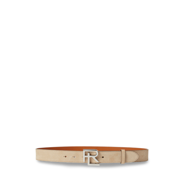 RL Calf-Suede Belt Ralph Lauren Collection 1