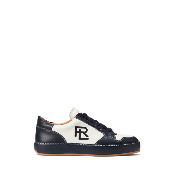 Jinett Colour-Blocked Low-Top Trainer Ralph Lauren Collection 1