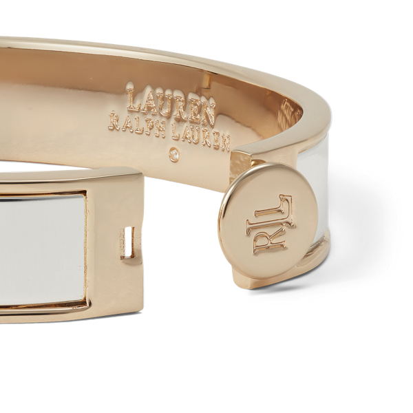 Two Tone Crest Bracelet Lauren 2