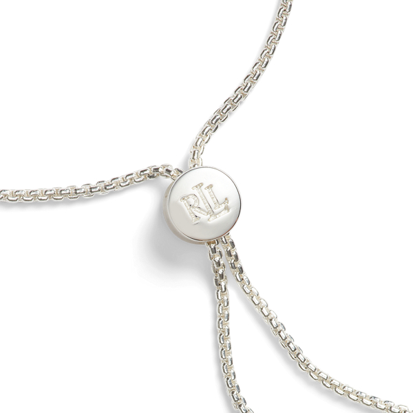 Pulseira deslizante c/ logo de dois tons Lauren em Em dois tons 2