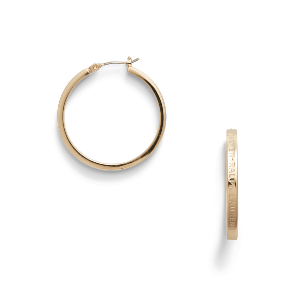 Cr&eacute;oles dor&eacute;es grav&eacute;es Lauren en Or 2